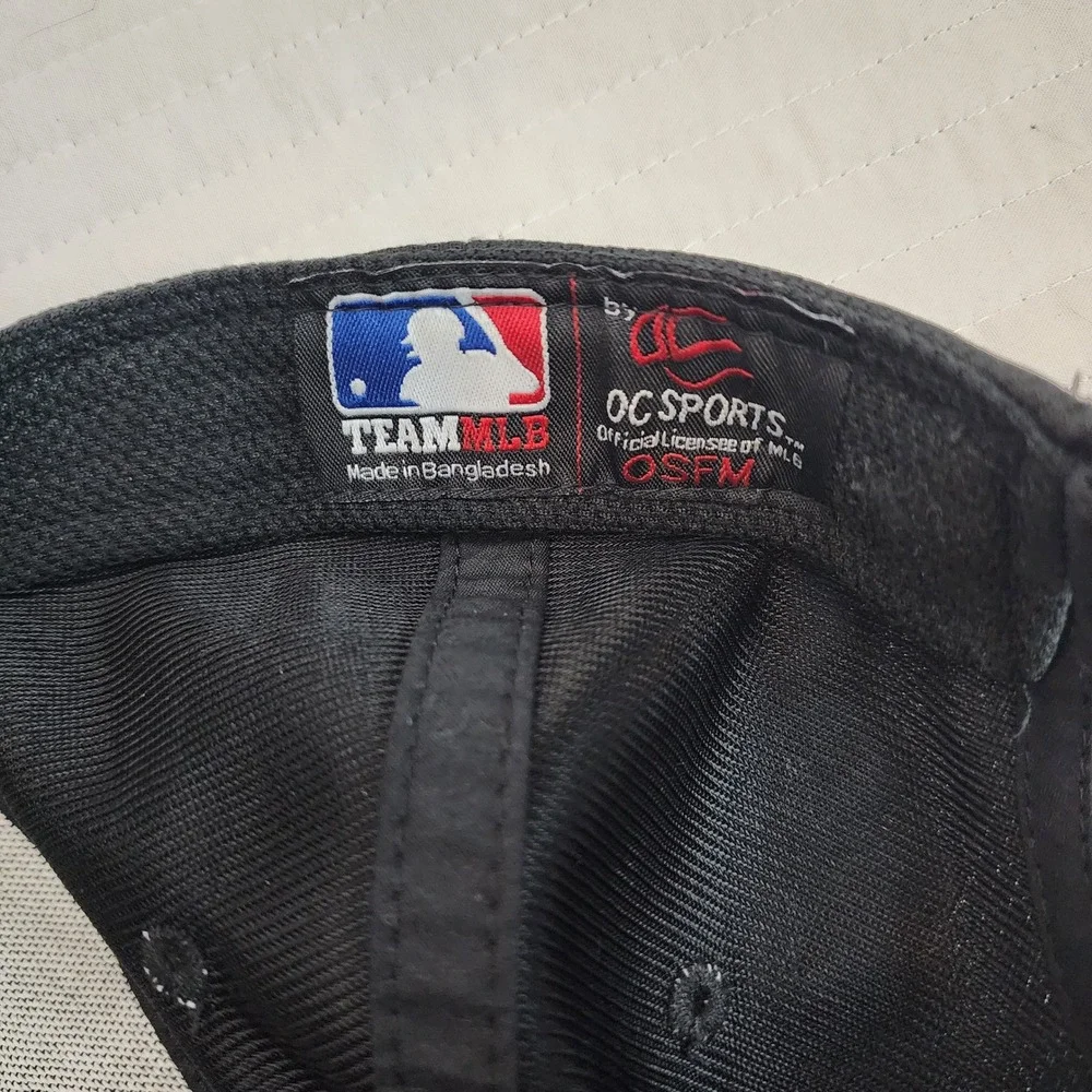 San Francisco‎ Giants MLB Baseball Cap Hat Black Orange OC Sports